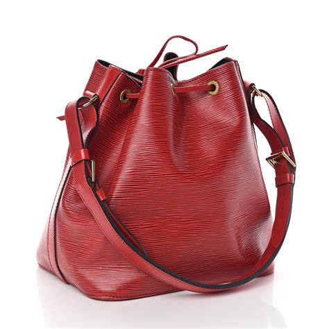 louis vuitton petit noe red|Louis Vuitton mini noe.